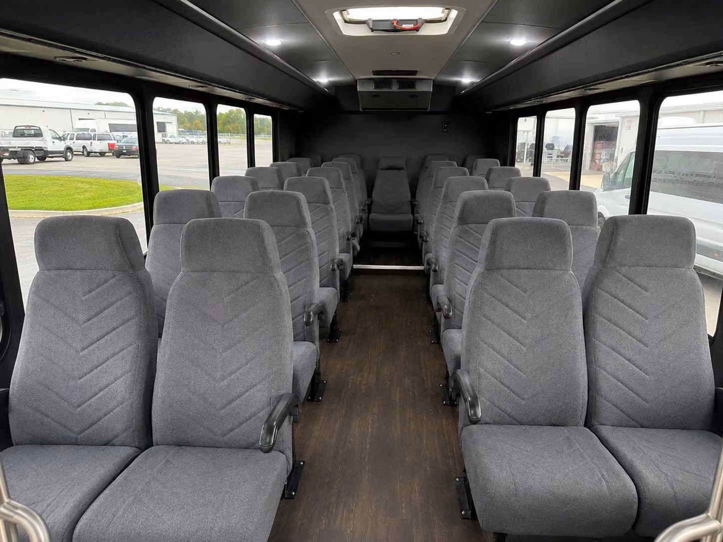 20 passenger minibus interior