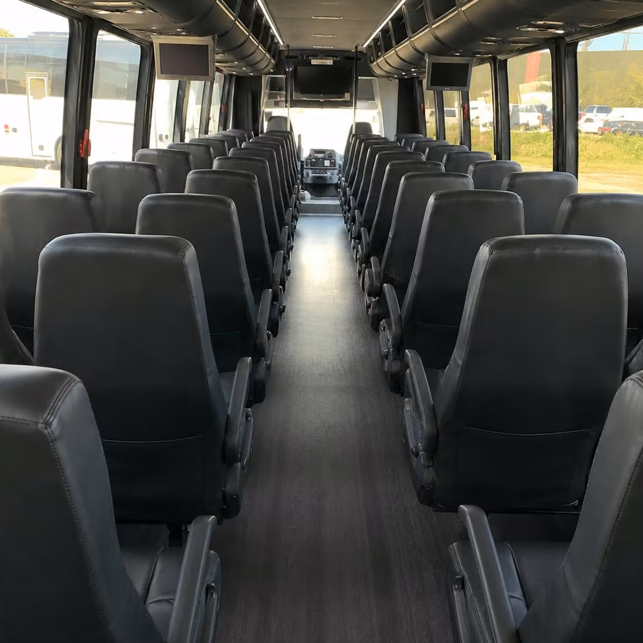 25 passenger minibus interior