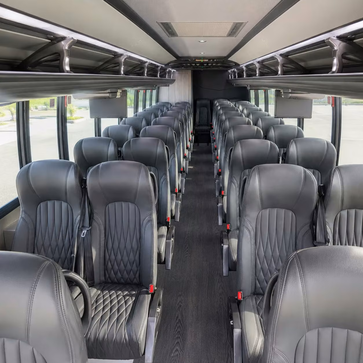 30 passenger minibus interior