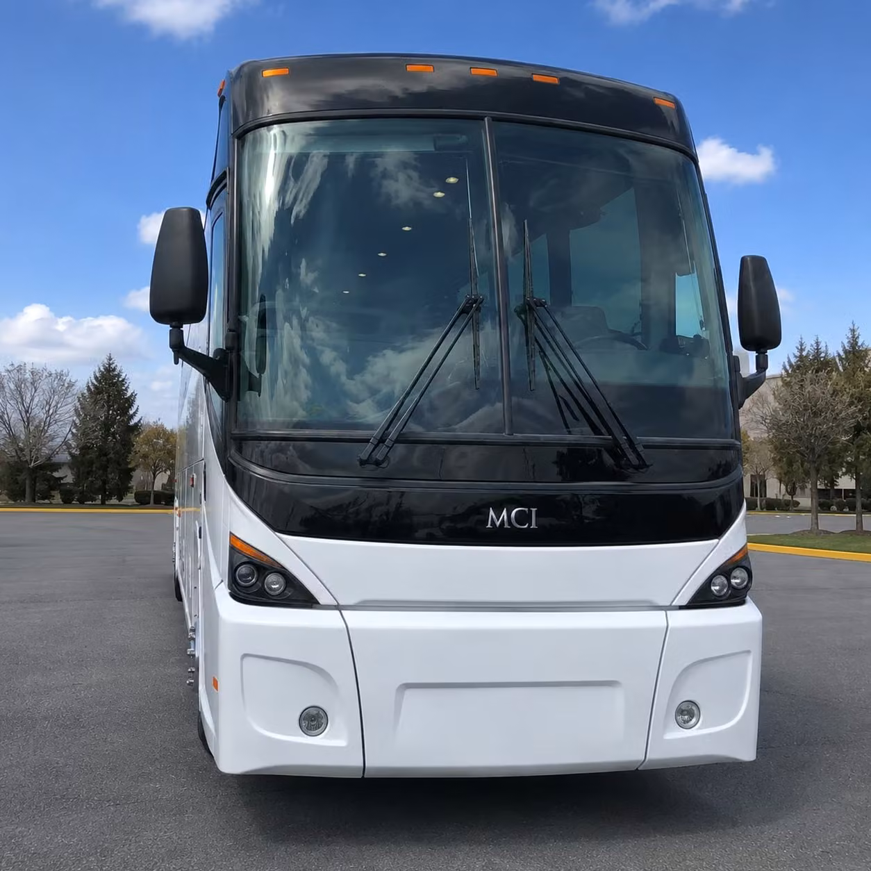 56 passenger charter bus
