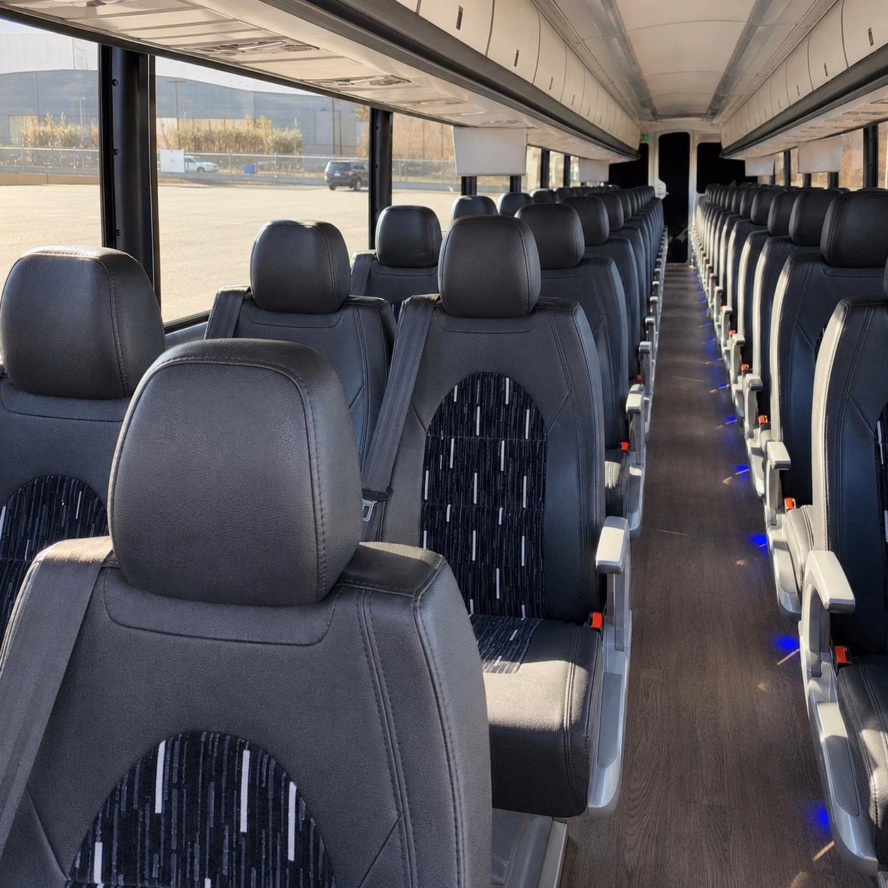 charter bus transportation for luke air force base personnel movements in the gilbert area