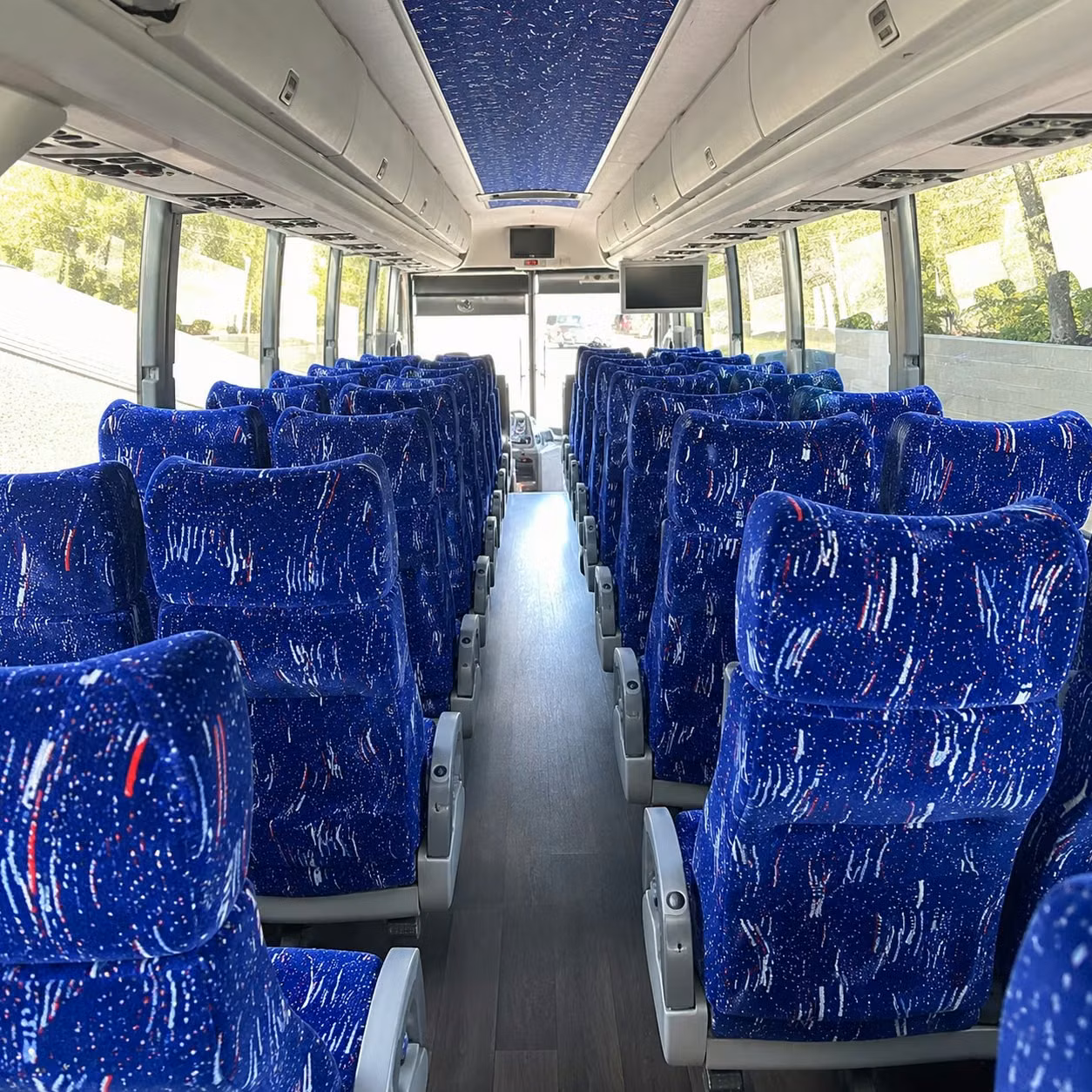 gilbert charter bus interior gallery