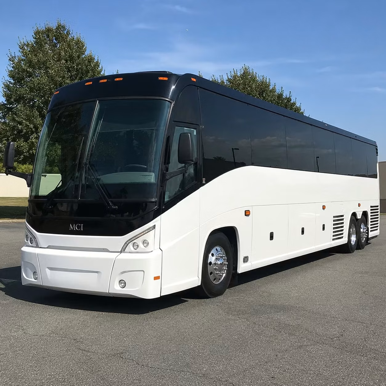 gilbert charter bus rental exterior
