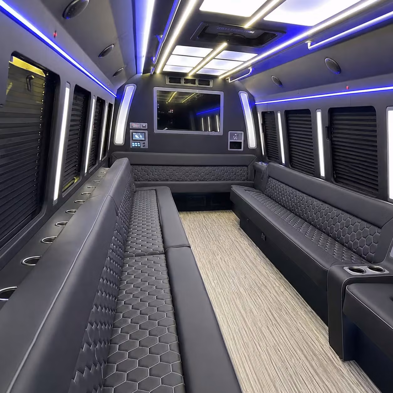 party bus interior