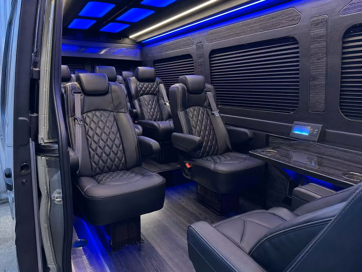 sprinter van transportation for groups and events across gilbert
