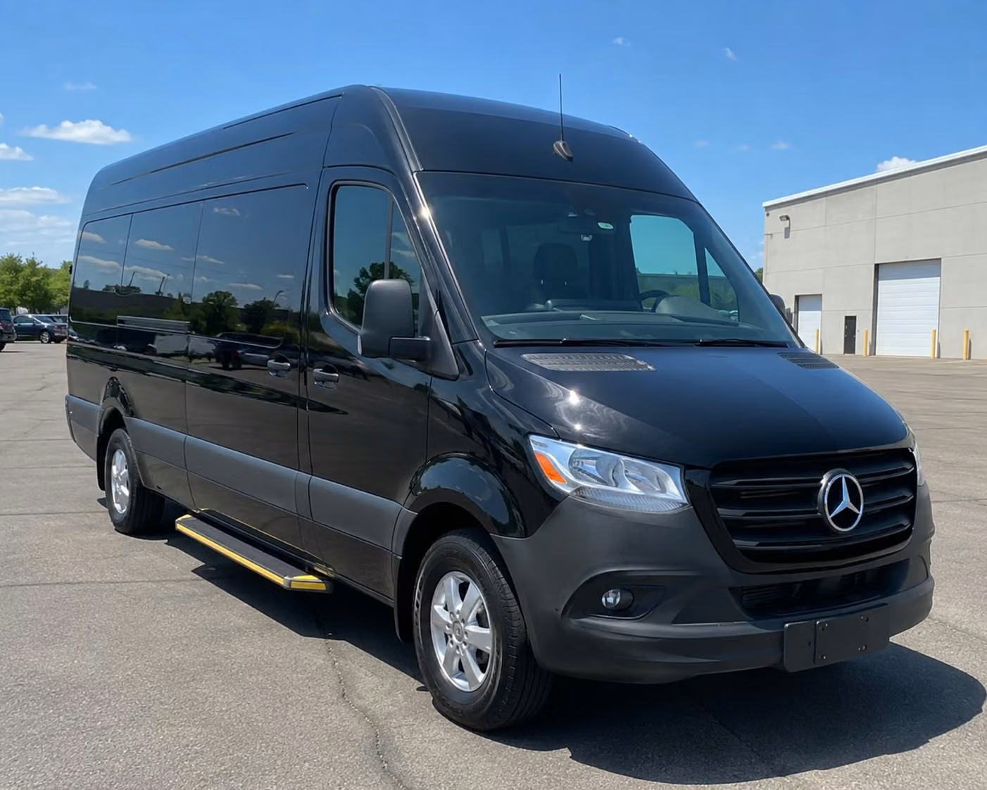 sprinter van with driver